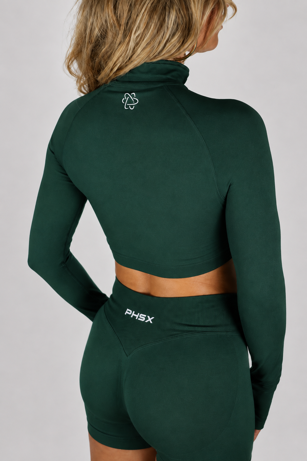 ACTIVE+ ZIPPER GREEN