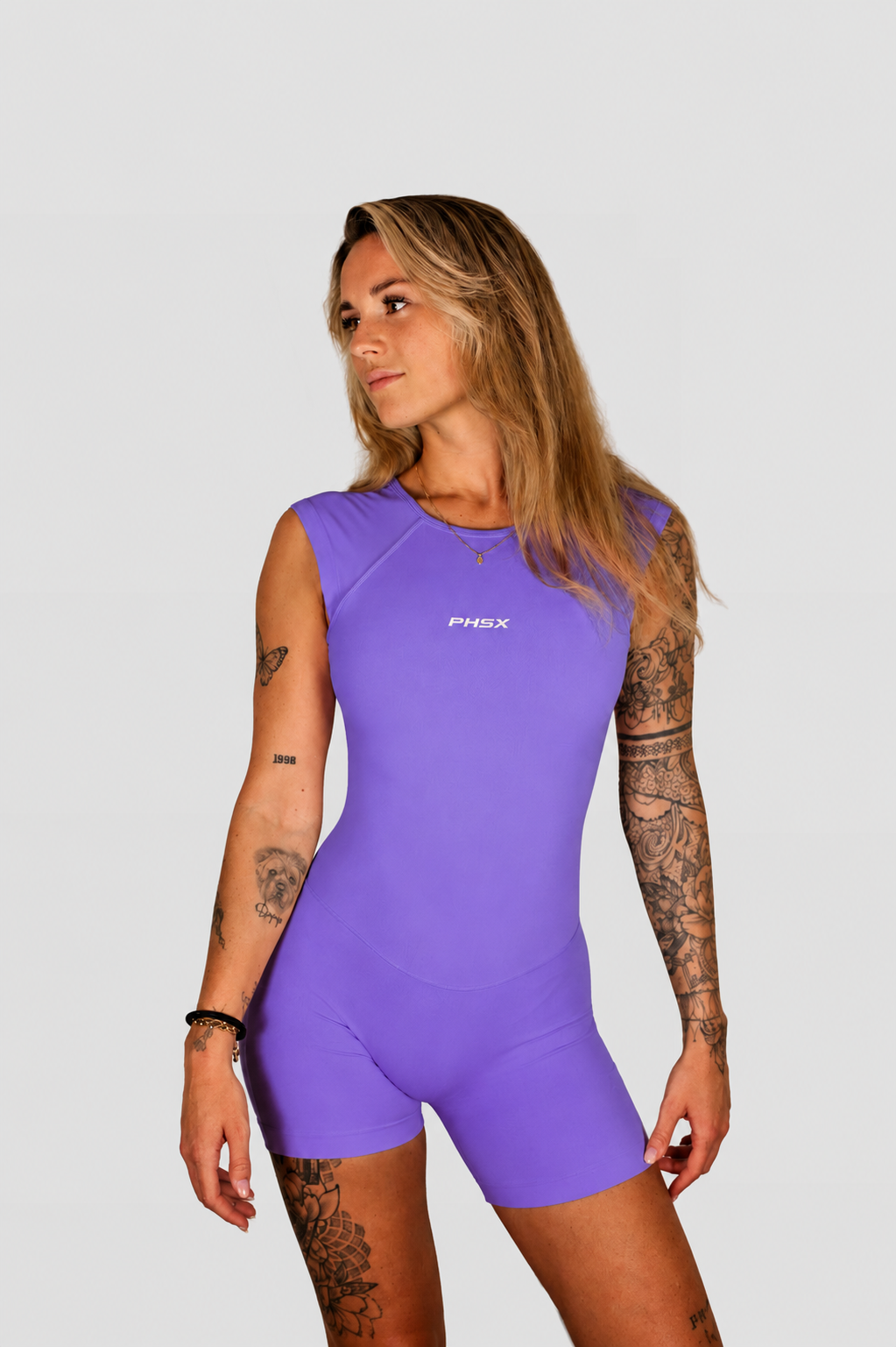 ONE PIECE LAVENDER (SLEEVELESS)