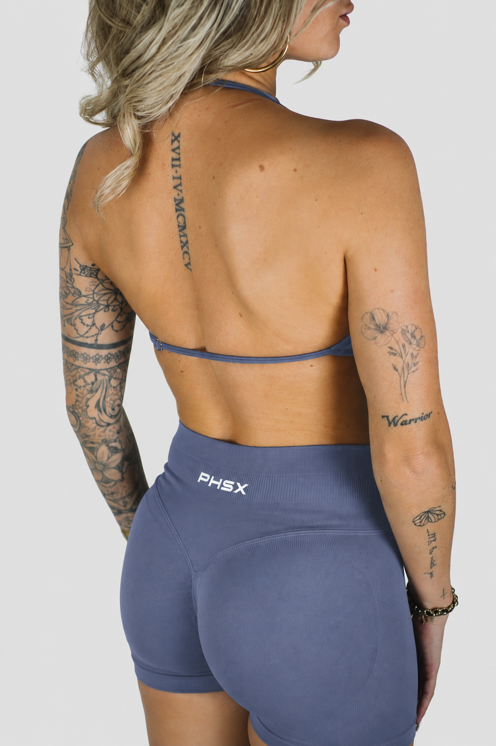 FLOW BRA BLUE GREY