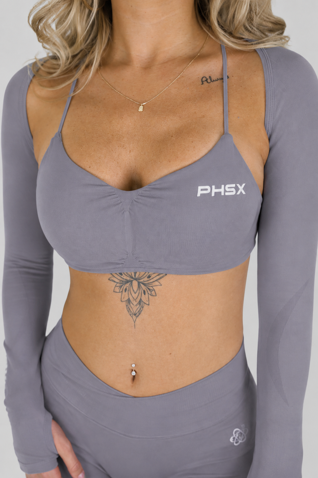 EVOLVE BRA LIGHT GREY