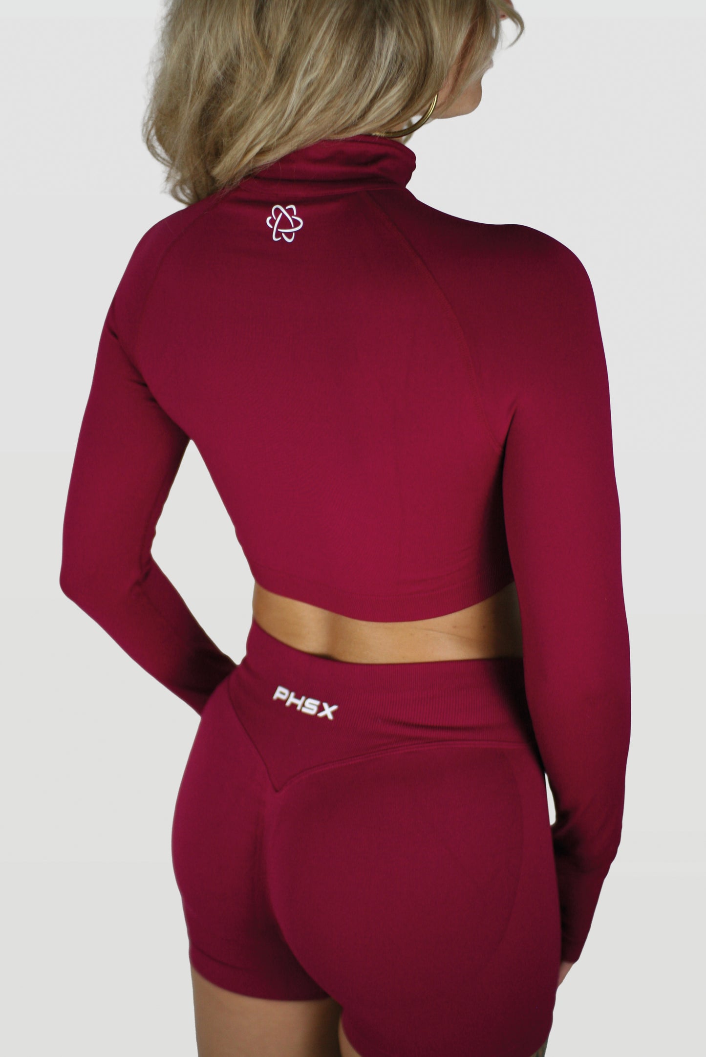 ACTIVE+ ZIPPER WINTERBERRY