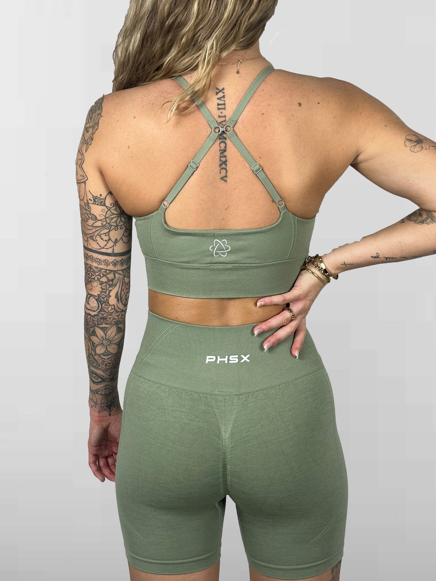 SPORT BH OLIJF GROEN