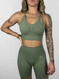 SPORT BH OLIJF GROEN