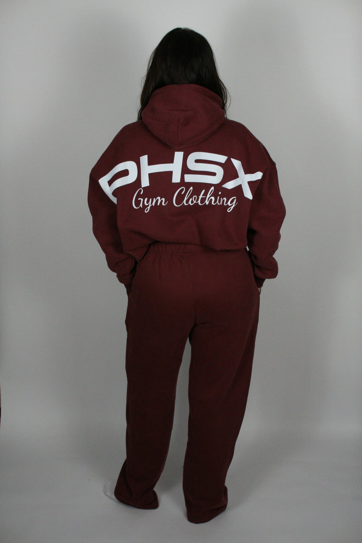 HOODIE BURGUNDY RED