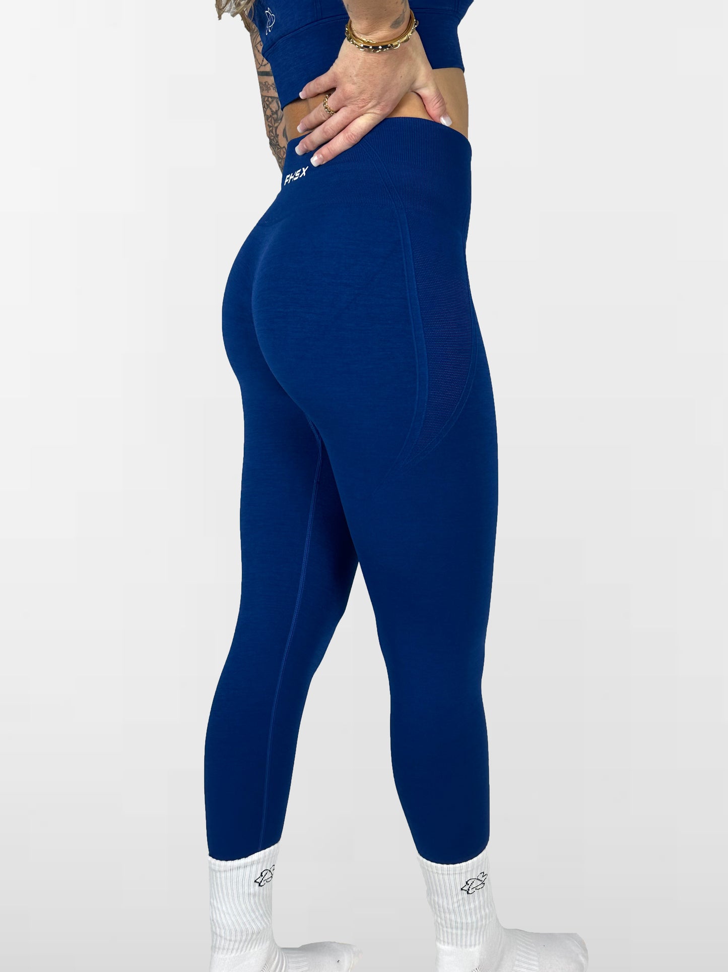 SPORT LEGGING BLAUW