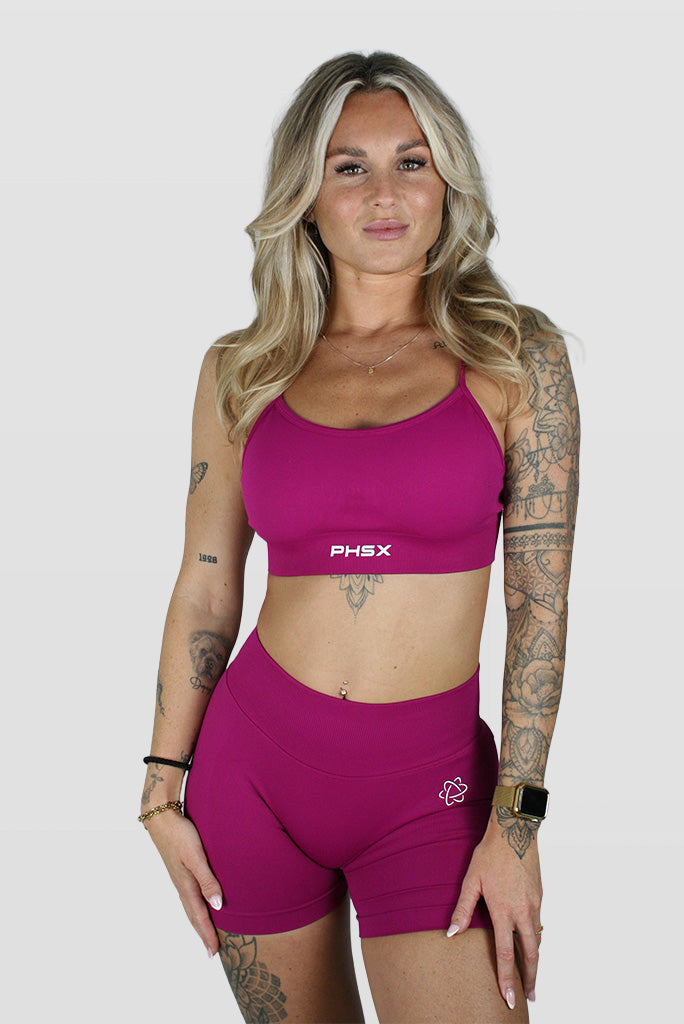 ACTIVE BRA RASPBERRY