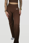 FLARED LEGGING RUSSET BROWN