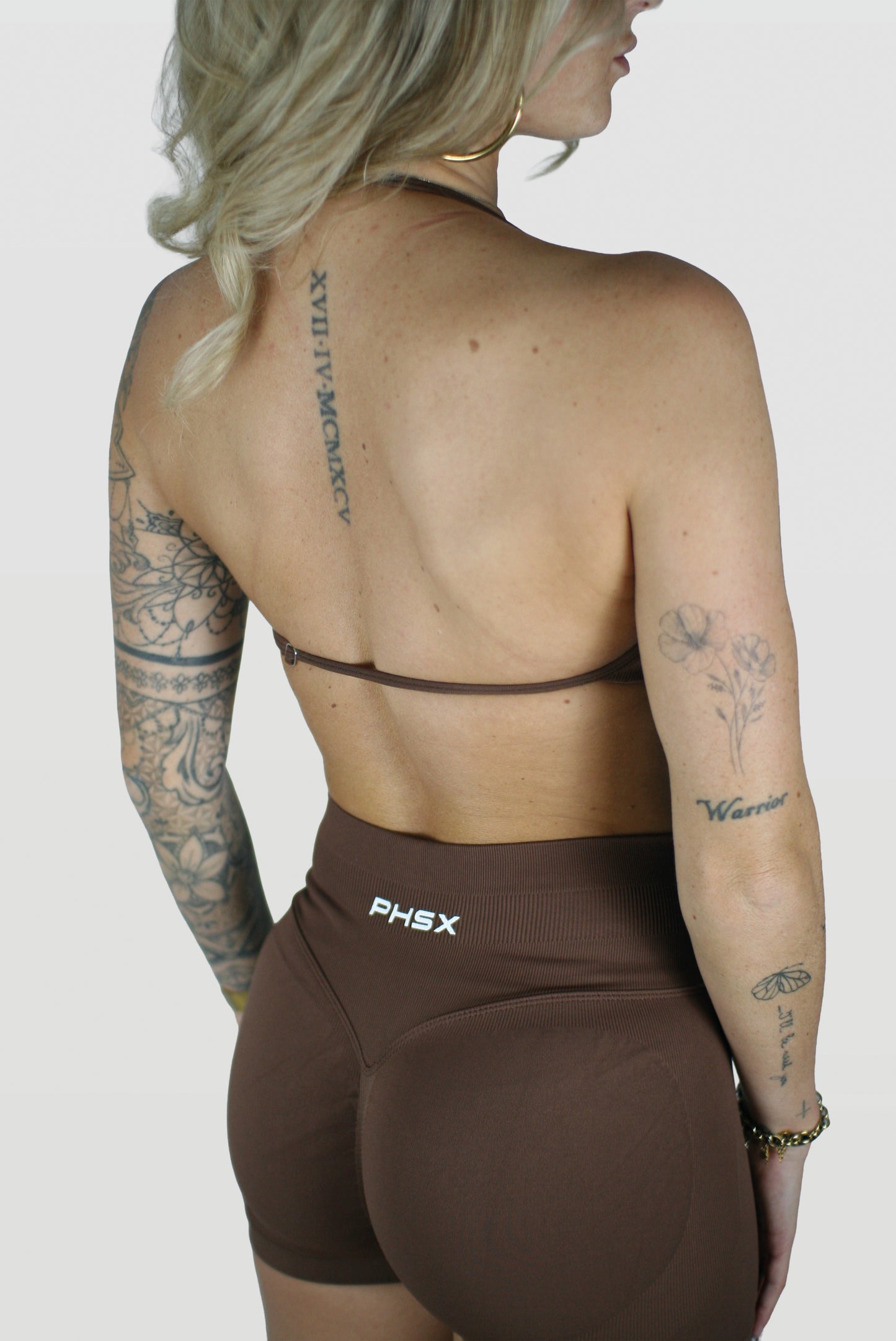 FLOW BRA RUSSET BROWN