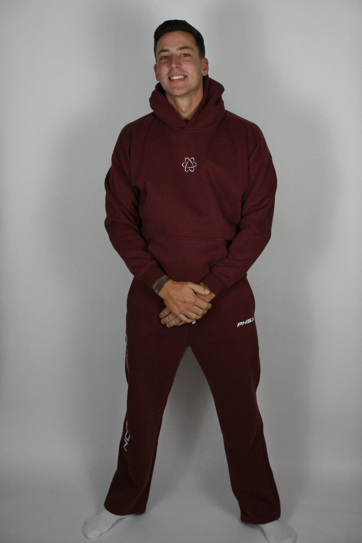 JOGGER BURGUNDY RED