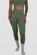 SPORT LEGGING OLIJF GROEN