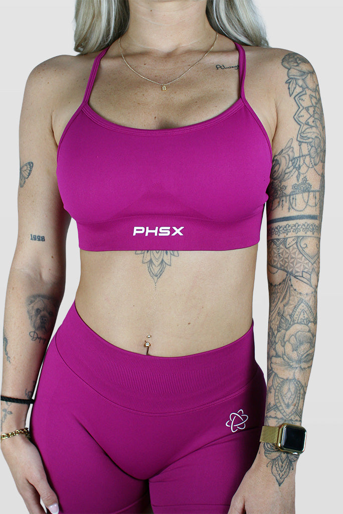 ACTIVE BRA RASPBERRY