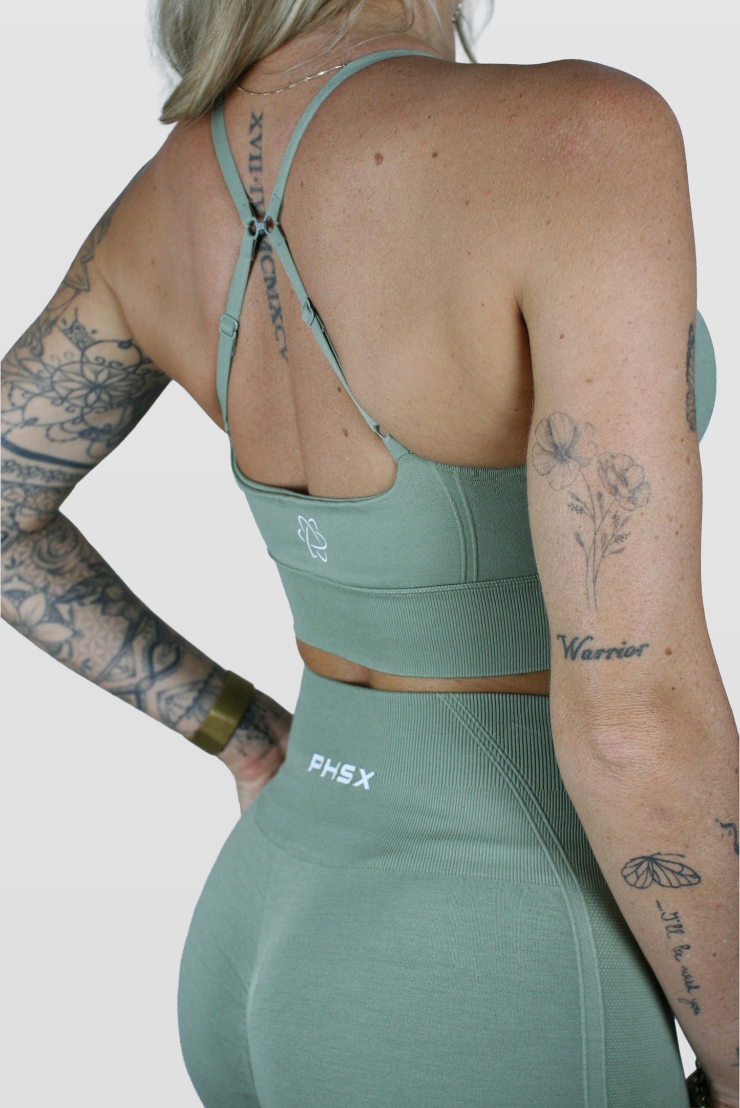 SPORT BH OLIJF GROEN